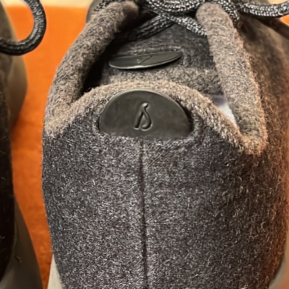 Allbirds Mizzle WR Wool Runner Black sneakers size 10 - Picture 11 of 14